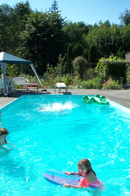Heather dives in