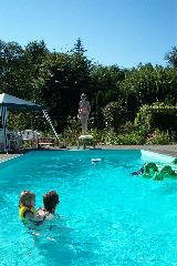 Heather diving