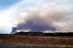 Fire in the distance