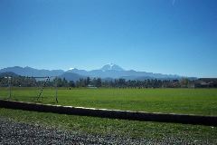 On the road to work - Mt. Rainier