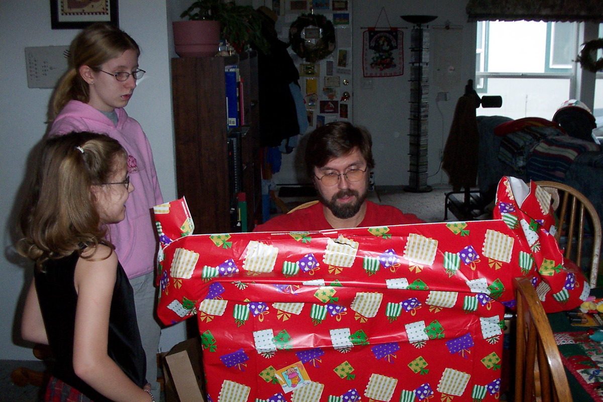 Dad's big present
