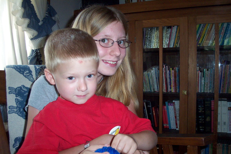 Levi & cousin Heather