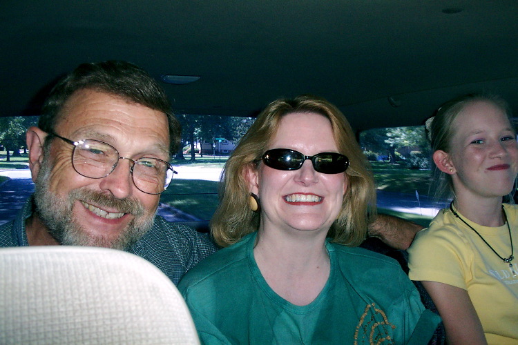 Dad, Tish, & Katey