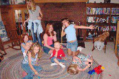 Holly, Mary, Heather, Lora, Lindsey, Levi, & Hannah