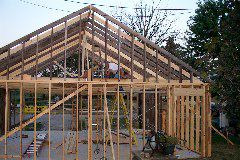 Murry and Heather's new Garage