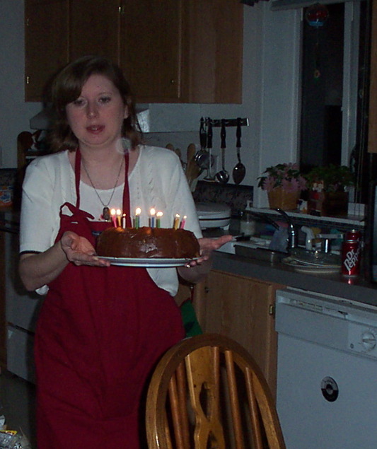 Lighting of the cake