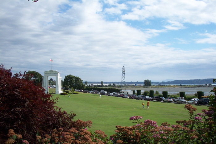 Looking towards U.S.A.