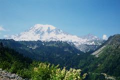 Mt. Rainier and Little Tahoma