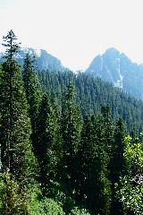 Pinnacle Peak and Glacier