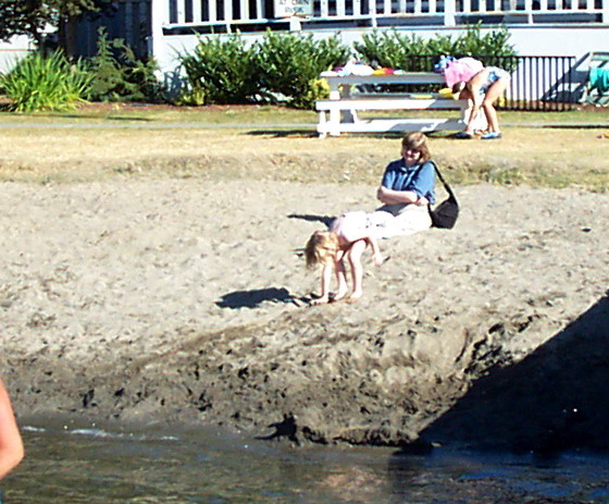 Hannah and Mommy