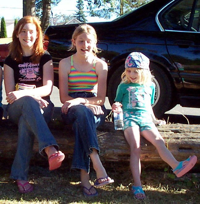 Lora, Heather, Hannah