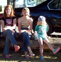 Lora, Heather, Hannah