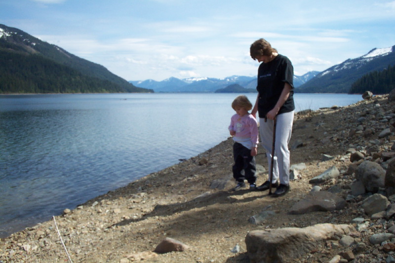 Hannah and Mommy
