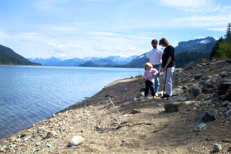 Hannah, Mommy, & Daddy