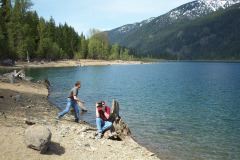 Pro Stone Skipper and Ben