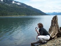 Leslie at Lake Kachess