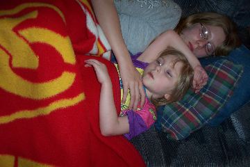 Sleeping sisters