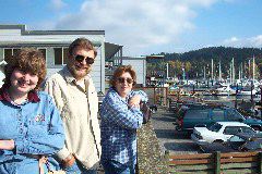 Leslie, Dad, & Mom