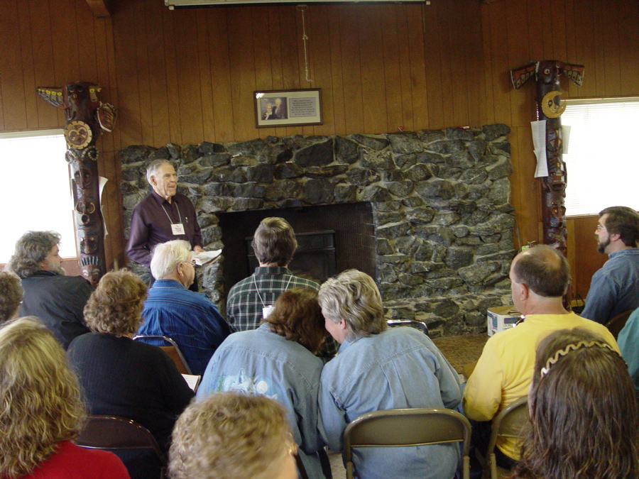 John Worlund's worship service