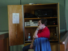 running the sound system during class