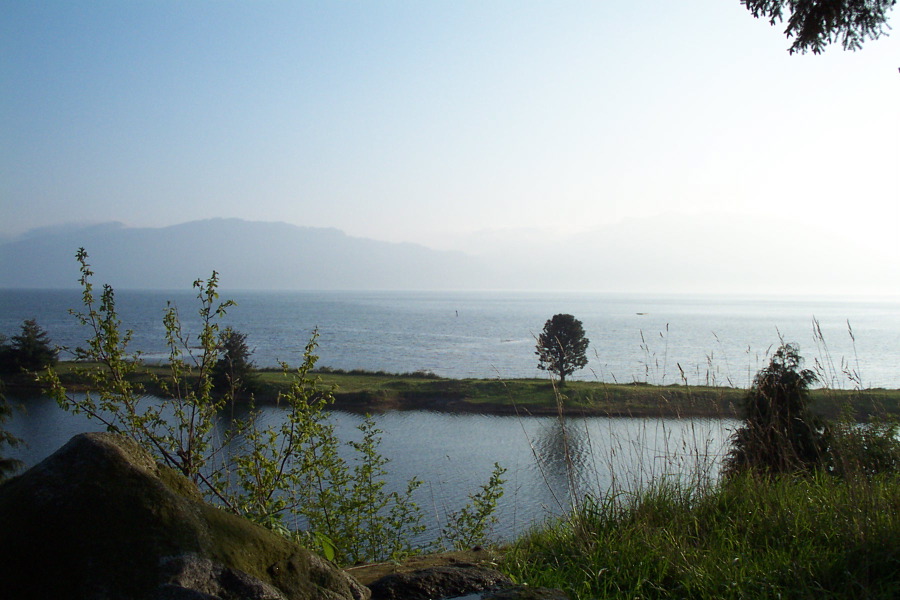Camp "Pool" and Sammish Bay