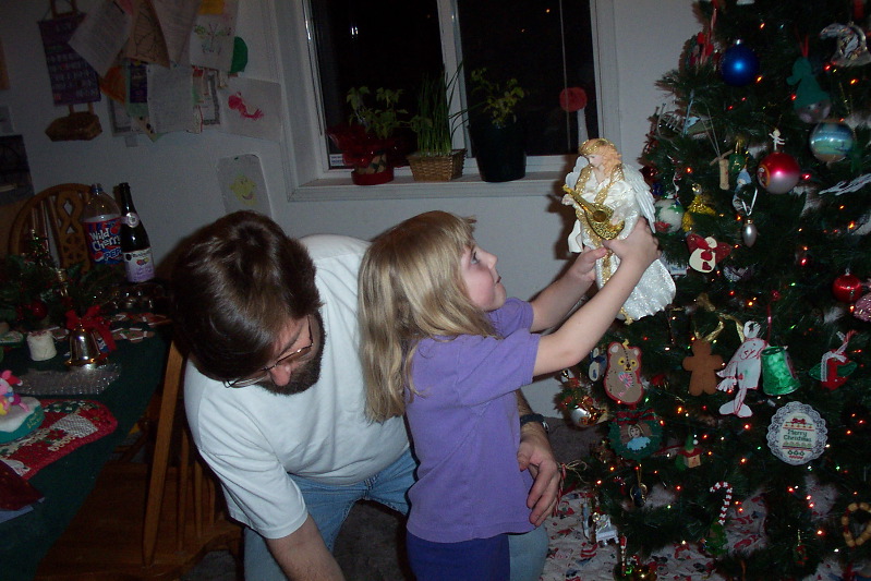 Traditional Angel placement