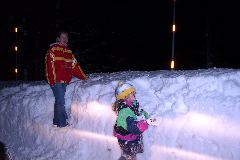 Snow fight
