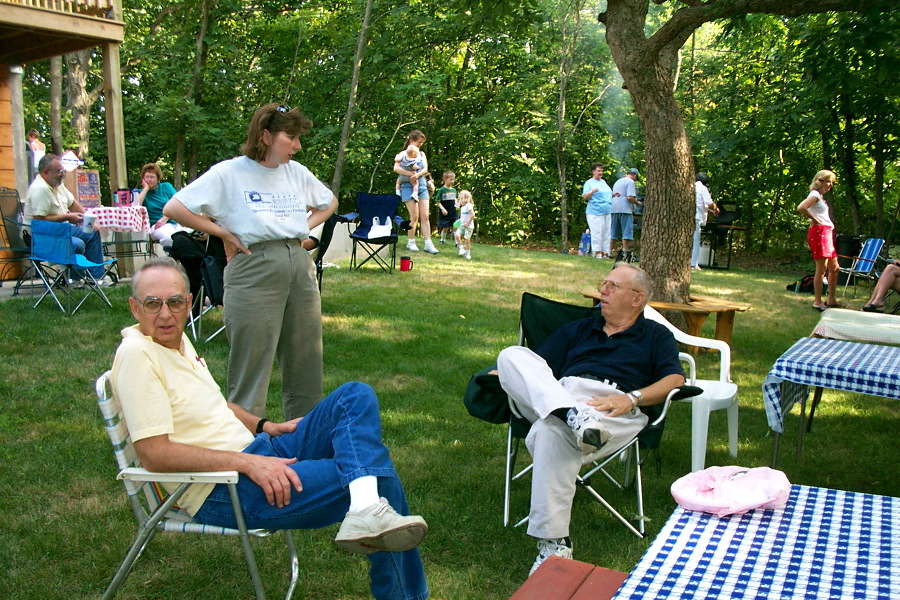 Dale, Leslie, and Marvin