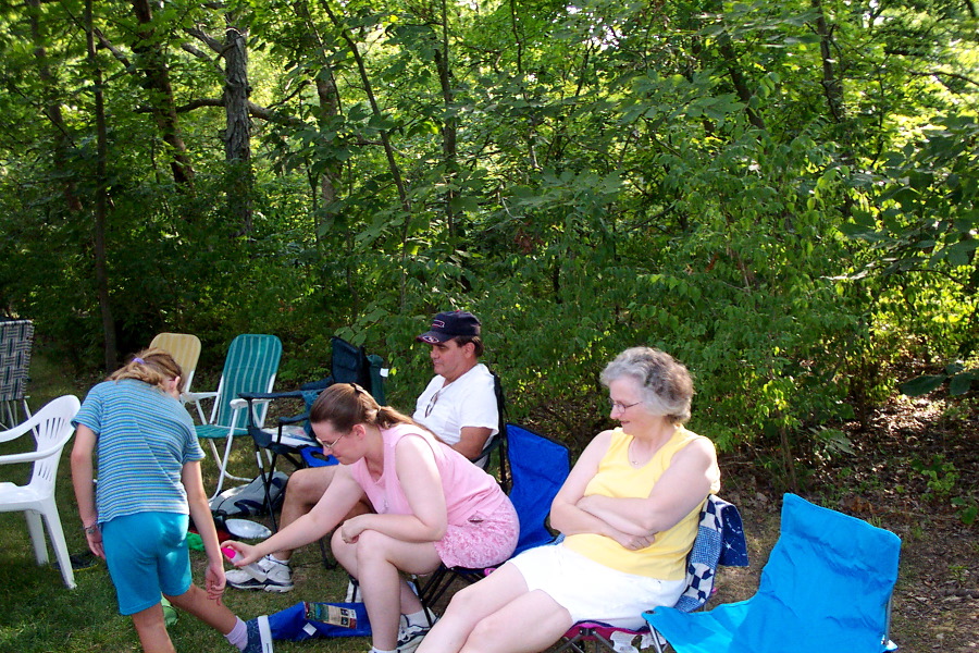 Holly, Fred, Kim, and Margaret